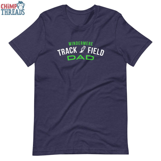 Windermere Track & Field Dad t-shirt - track and field ✓ ww