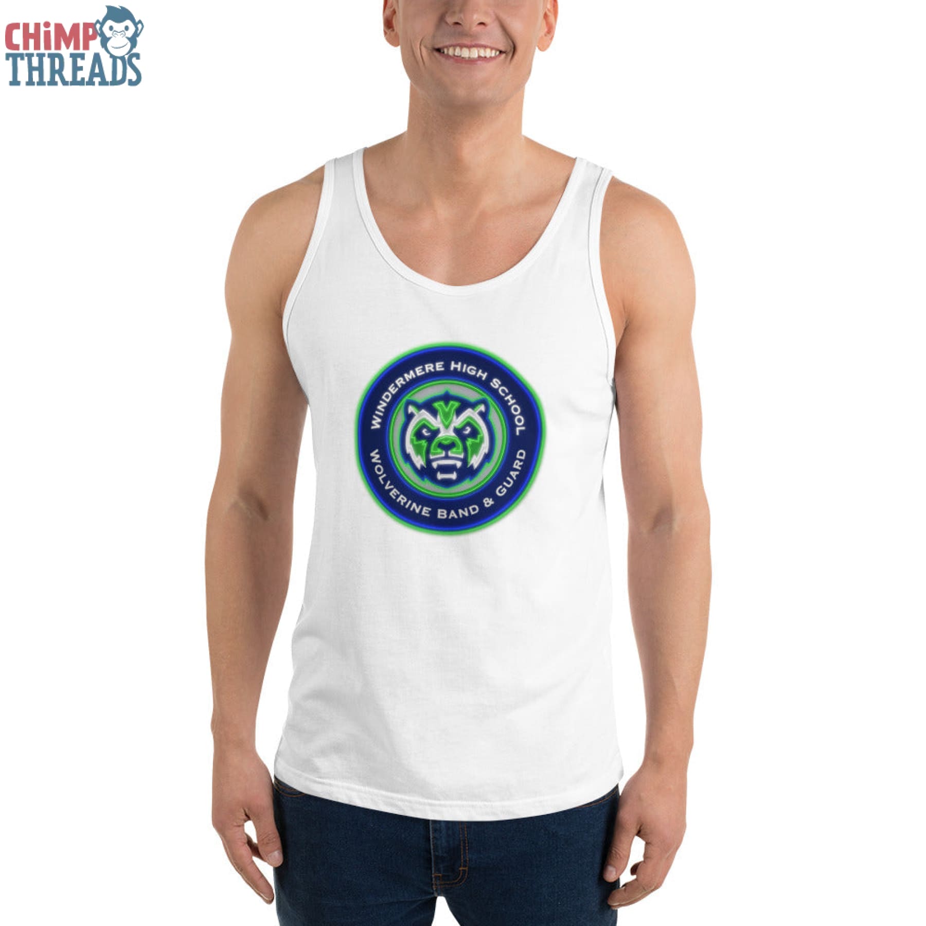 Windermere Wolverine Band and Guard Tank Top - band