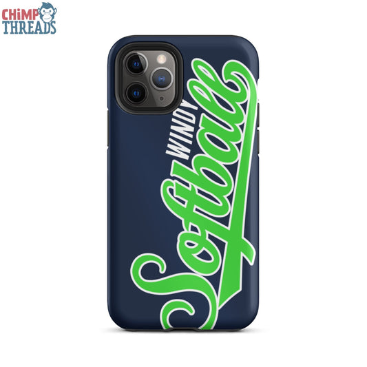 Windy Softball Tough iPhone case - softball ✓ ww sports