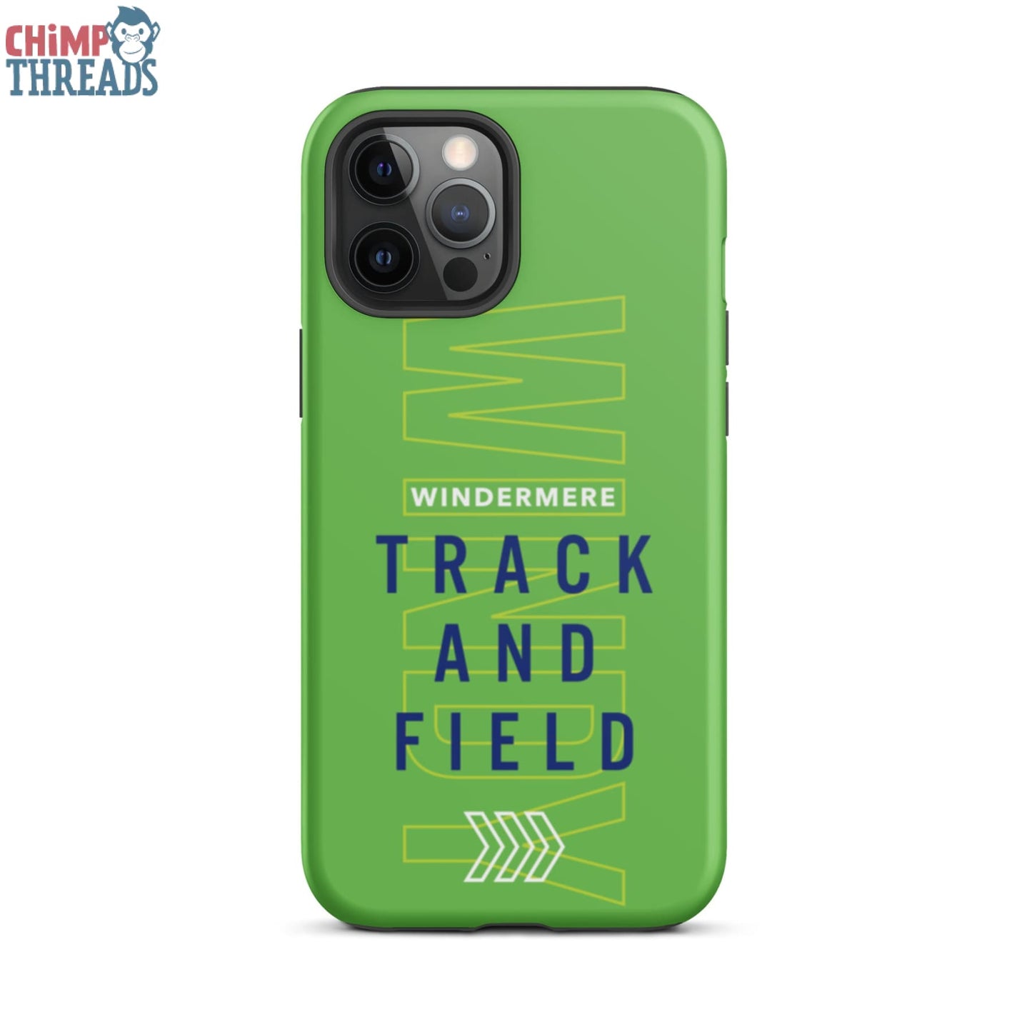 Windy Track & Field Green Tough iPhone case - track