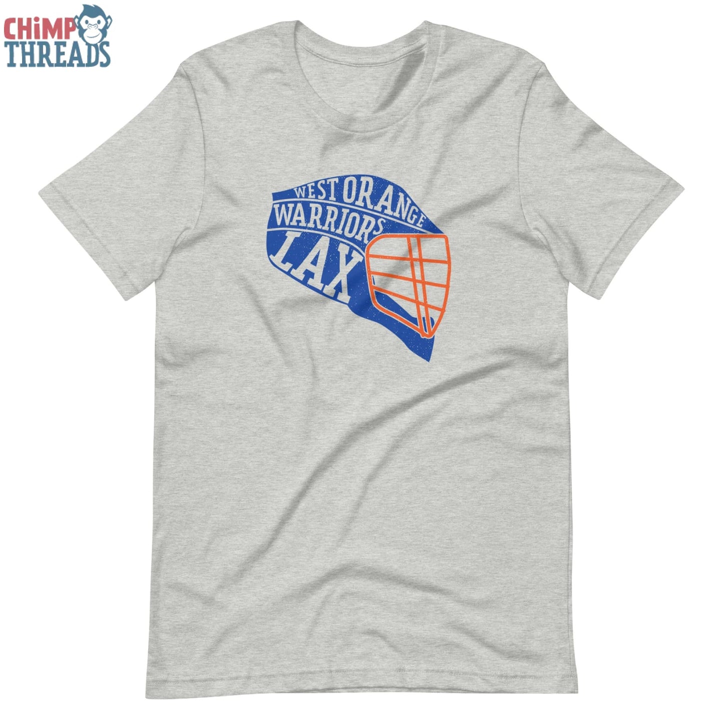 WO Lacrosse Helmet Blue t-shirt - lacrosse ✓ west orange