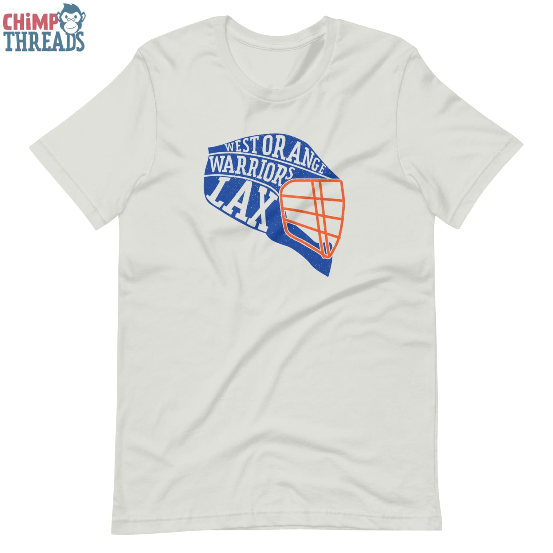 WO Lacrosse Helmet Blue t-shirt - lacrosse ✓ west orange