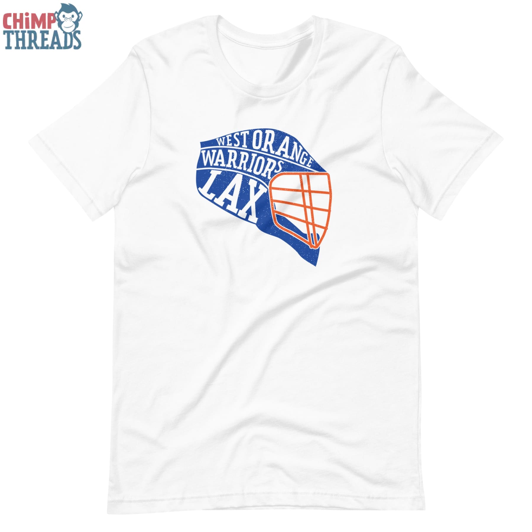 WO Lacrosse Helmet Blue t-shirt - lacrosse ✓ west orange