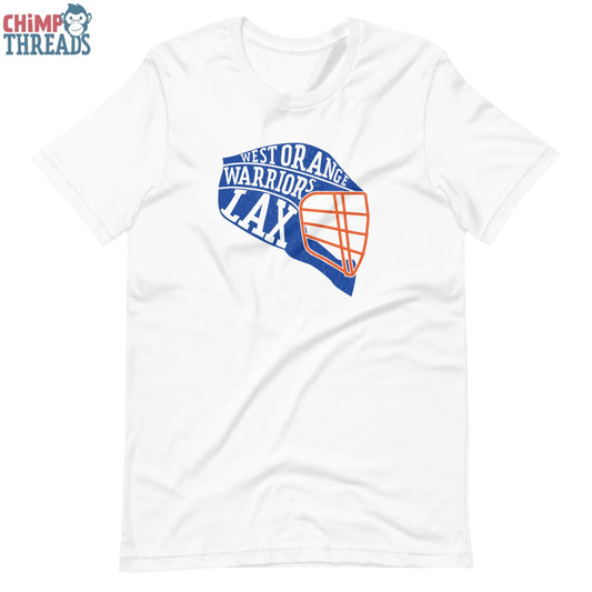 WO Lacrosse Helmet Blue t-shirt - lacrosse ✓ west orange