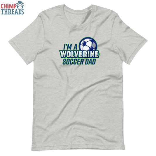 Wolverine Soccer Dad t-shirt - soccer ✓ ww sports