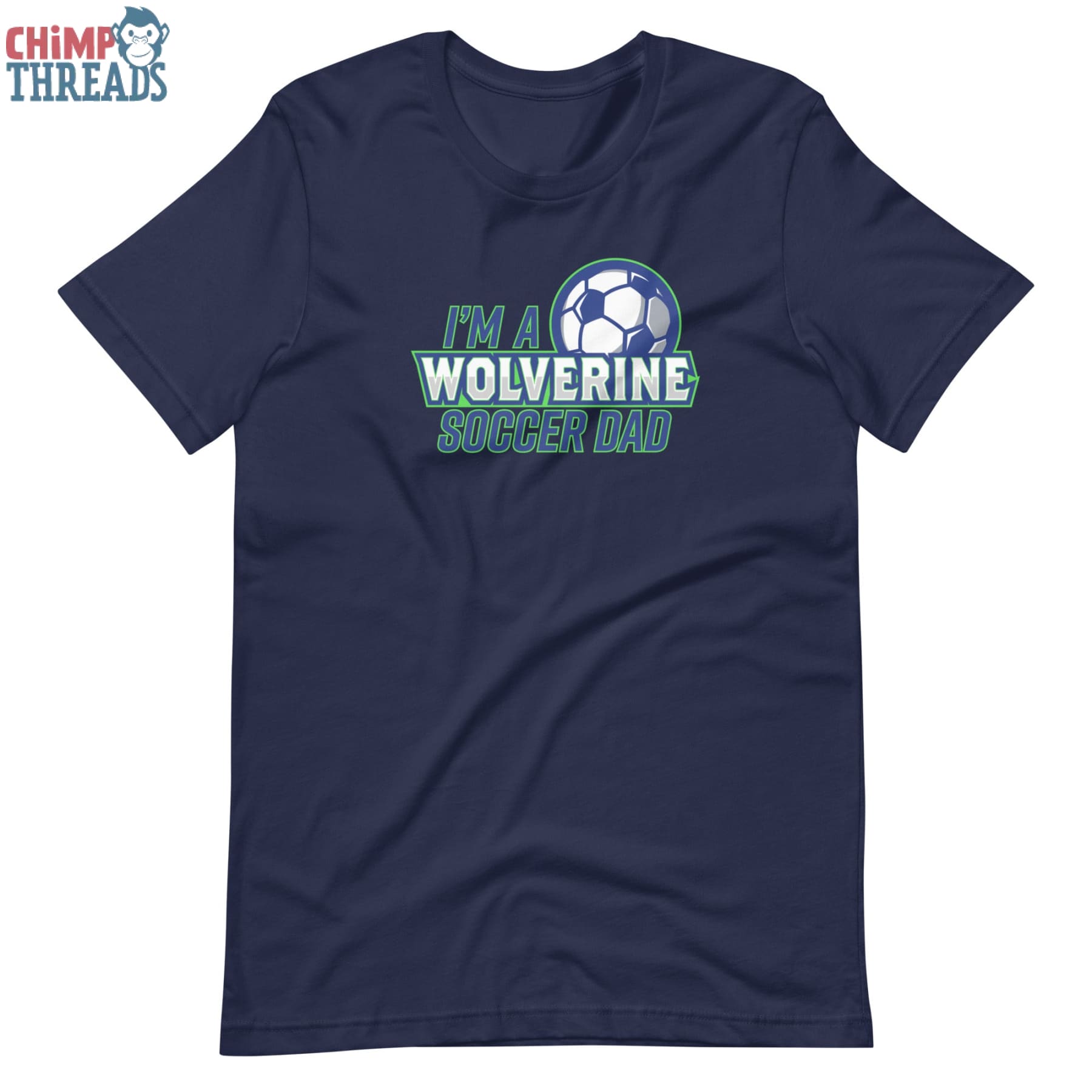 Wolverine Soccer Dad t-shirt - soccer ✓ ww sports