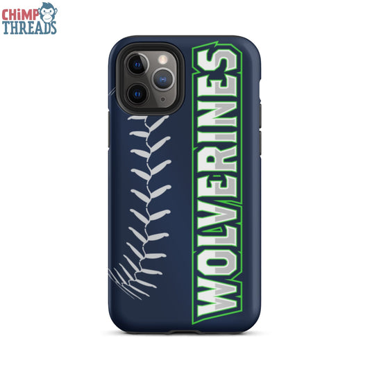 Wolverines Baseball Seams Tough iPhone case - baseball ✓ ww