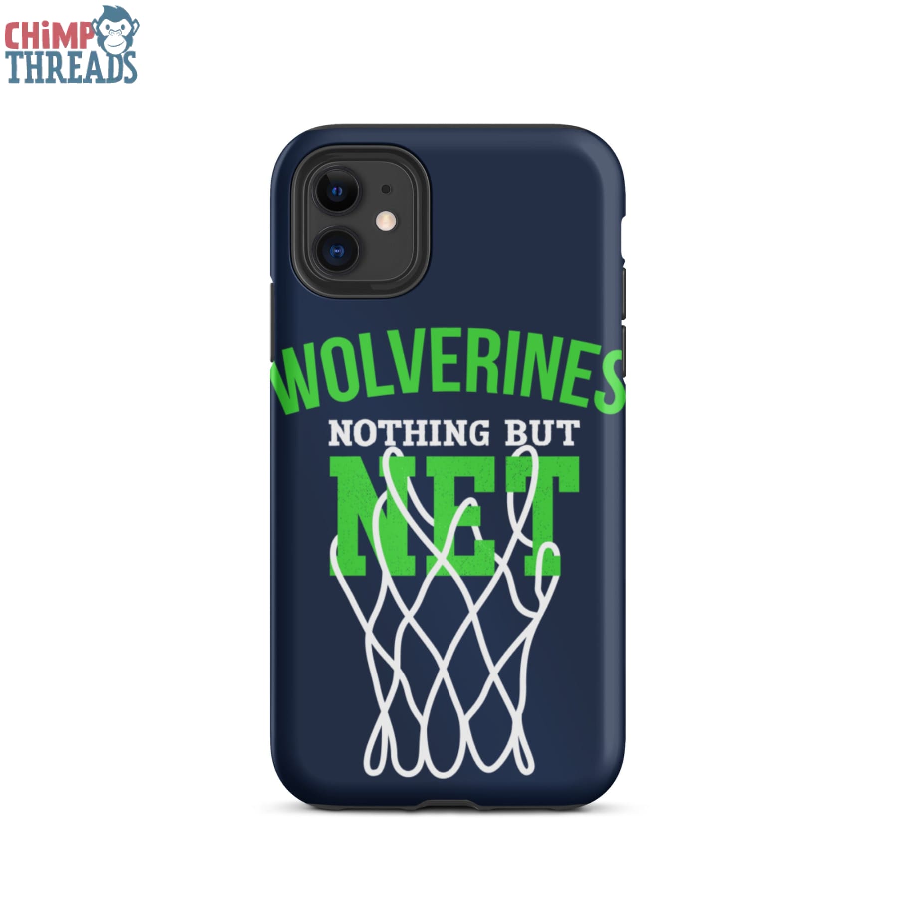 Wolverines Nothing but Net Tough iPhone case - basketball ✓