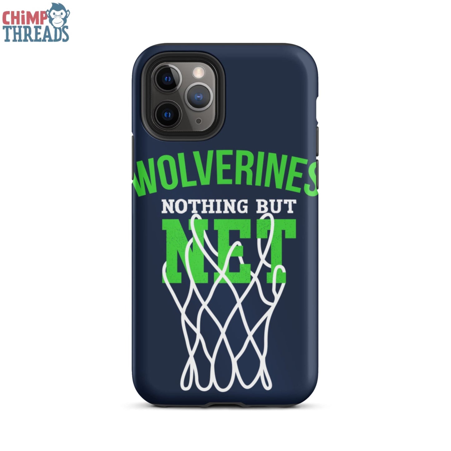 Wolverines Nothing but Net Tough iPhone case - basketball ✓