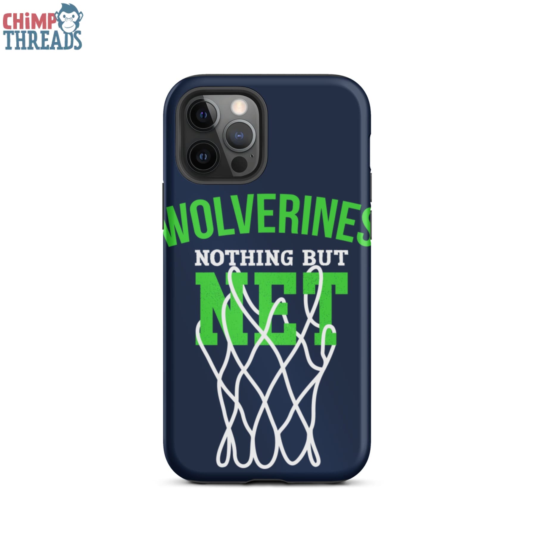 Wolverines Nothing but Net Tough iPhone case - basketball ✓