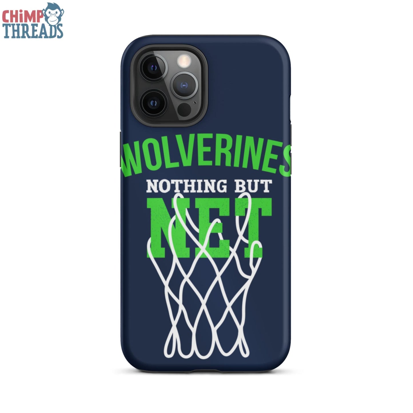 Wolverines Nothing but Net Tough iPhone case - basketball ✓