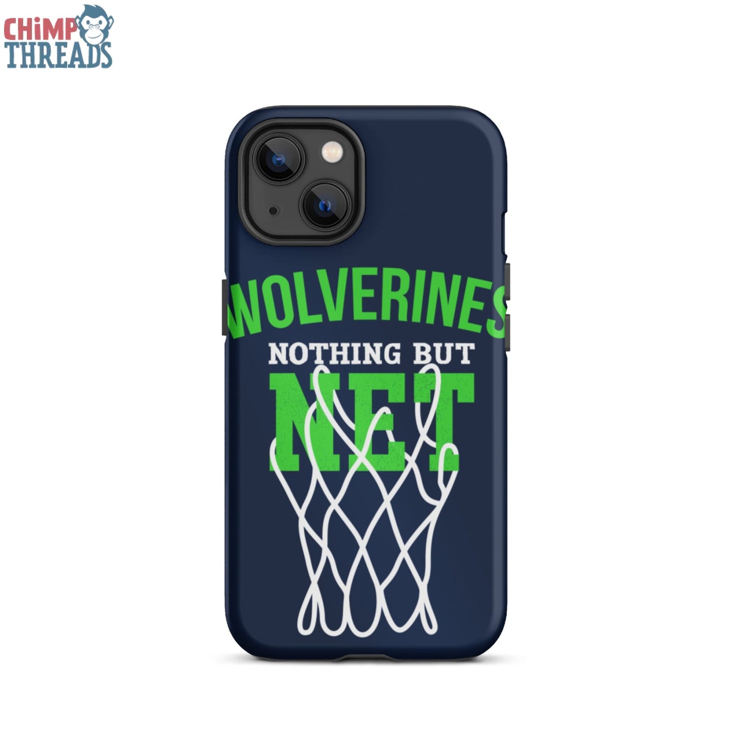 Wolverines Nothing but Net Tough iPhone case - basketball ✓