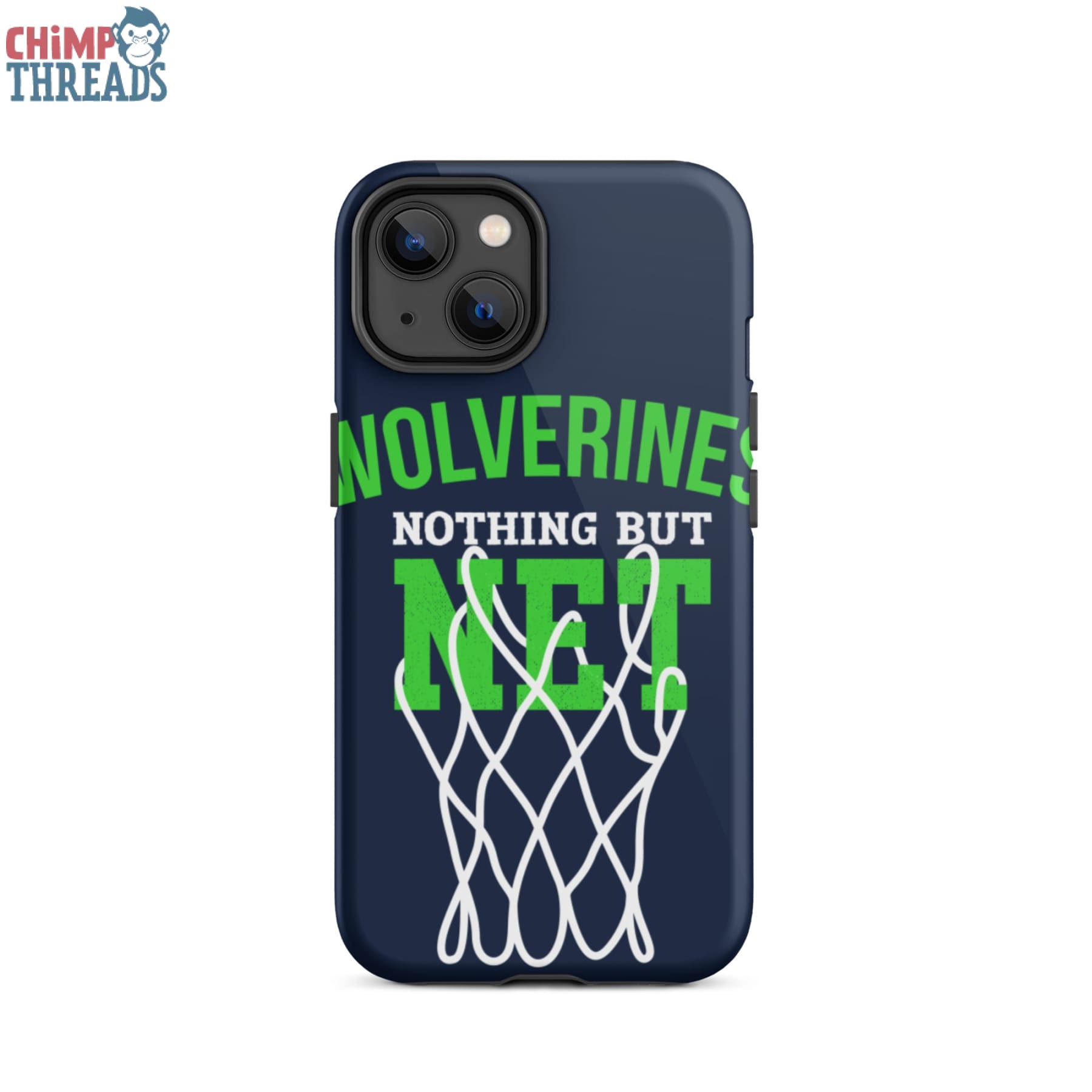 Wolverines Nothing but Net Tough iPhone case - basketball ✓