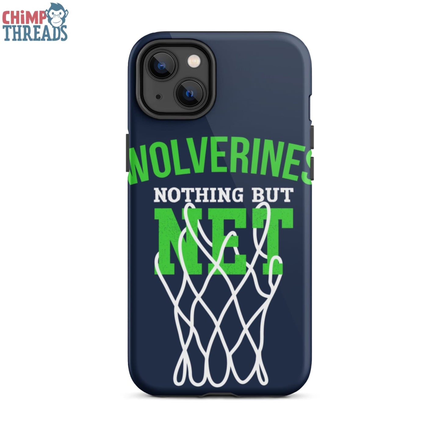 Wolverines Nothing but Net Tough iPhone case - basketball ✓