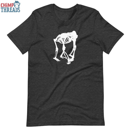 Chimp Skeleton - T-Shirt Halloween