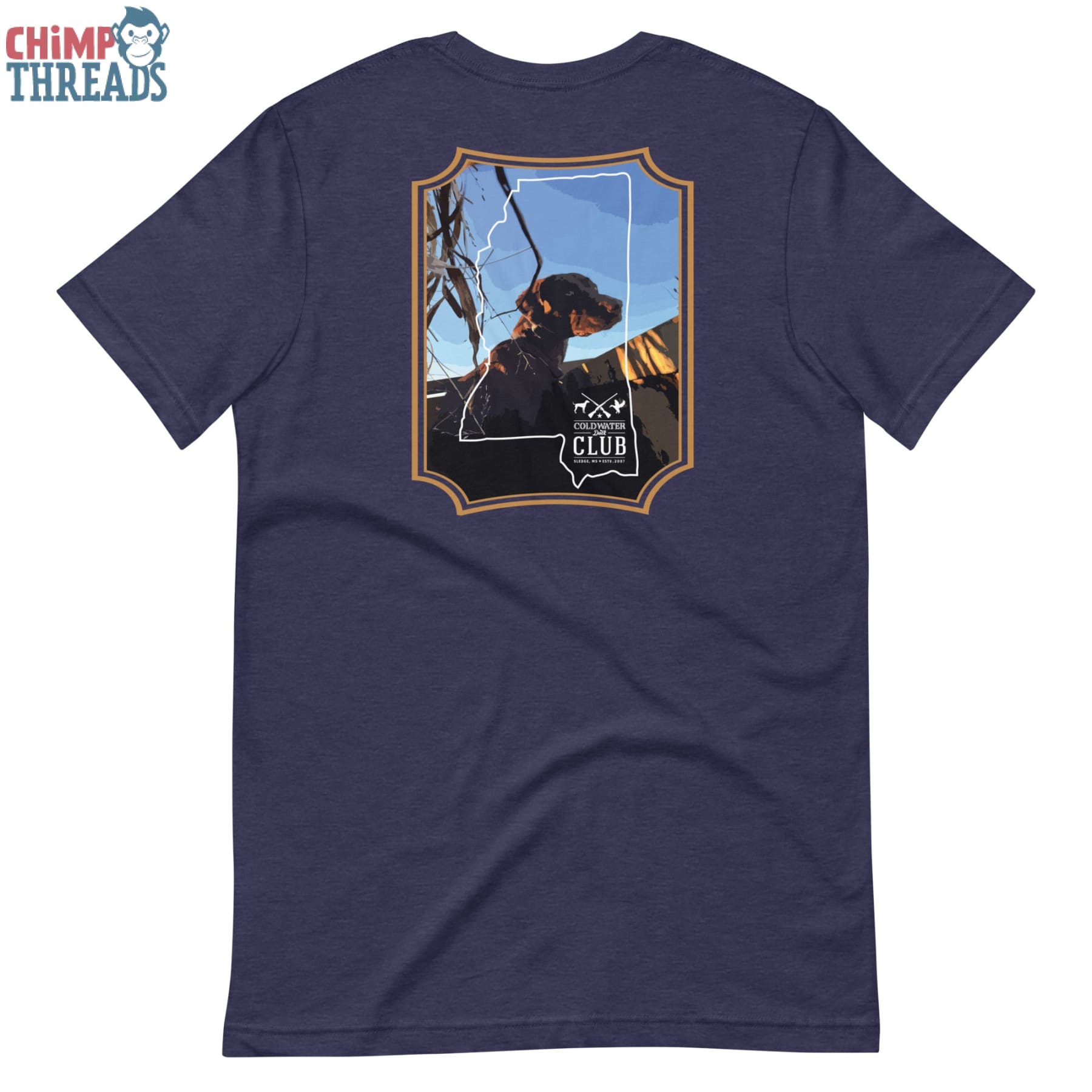 Coldwater Duck Club Dog t-shirt - coldwater