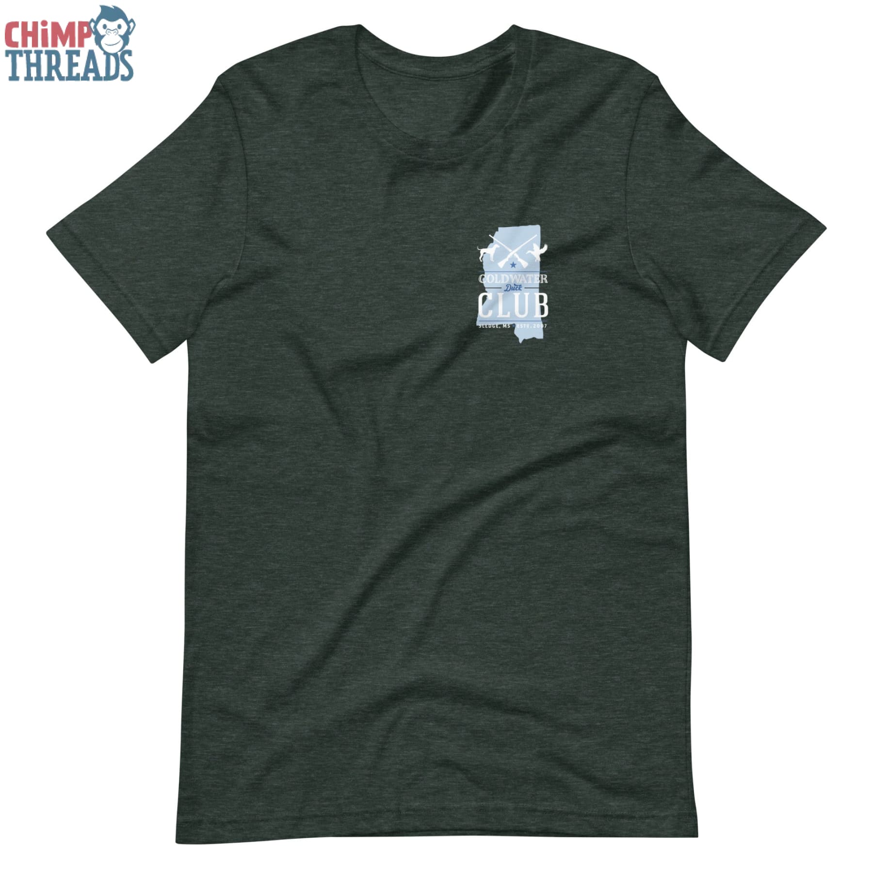 Coldwater Duck Club Dog t-shirt - coldwater
