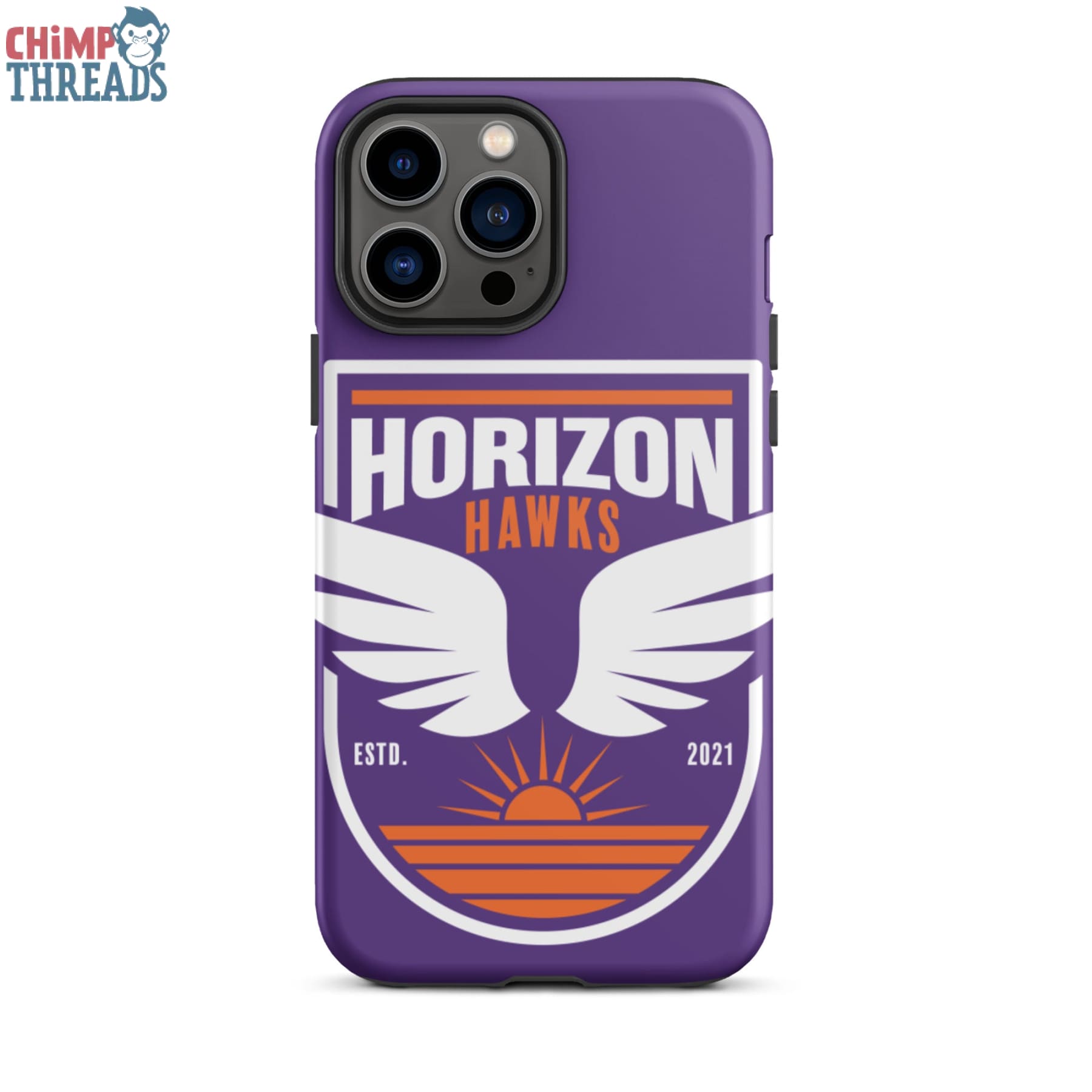 Horizon Crest Tough iPhone case - Mobile Phone Cases