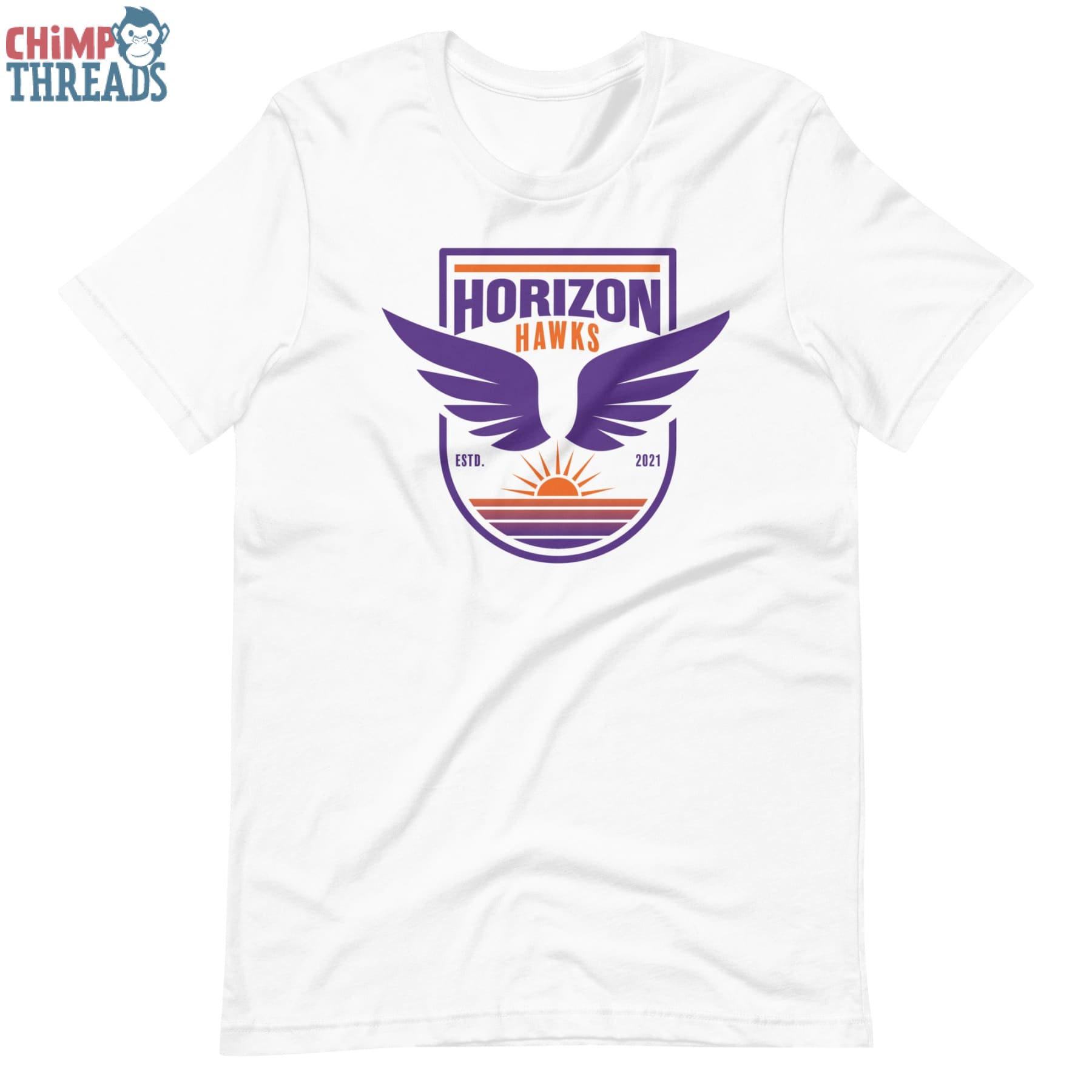 Horizon Hawks Crest Tshirt - T-Shirt