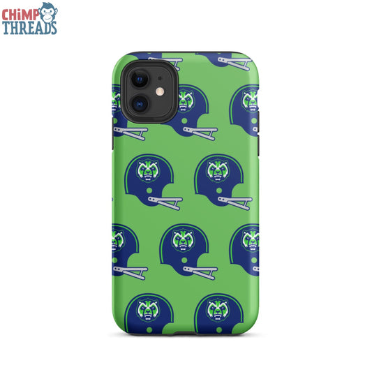 Vintage Helmet Tough iPhone Case - Mobile Phone Cases 
