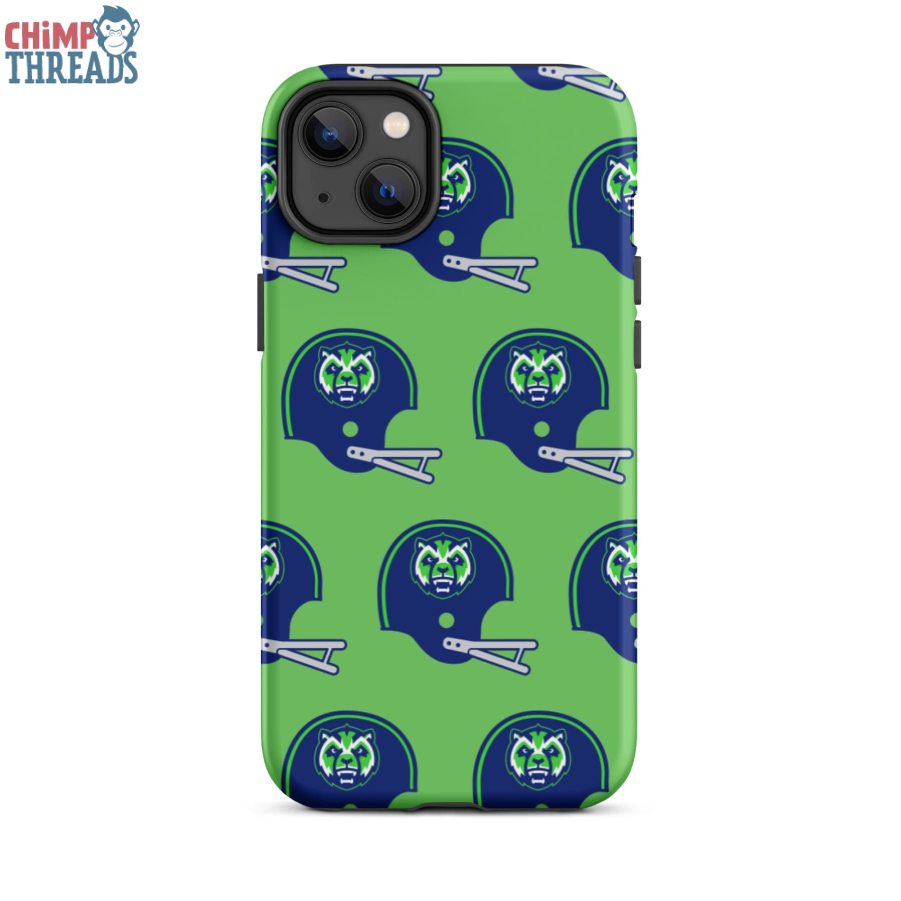 Vintage Helmet Tough iPhone Case - Mobile Phone Cases 