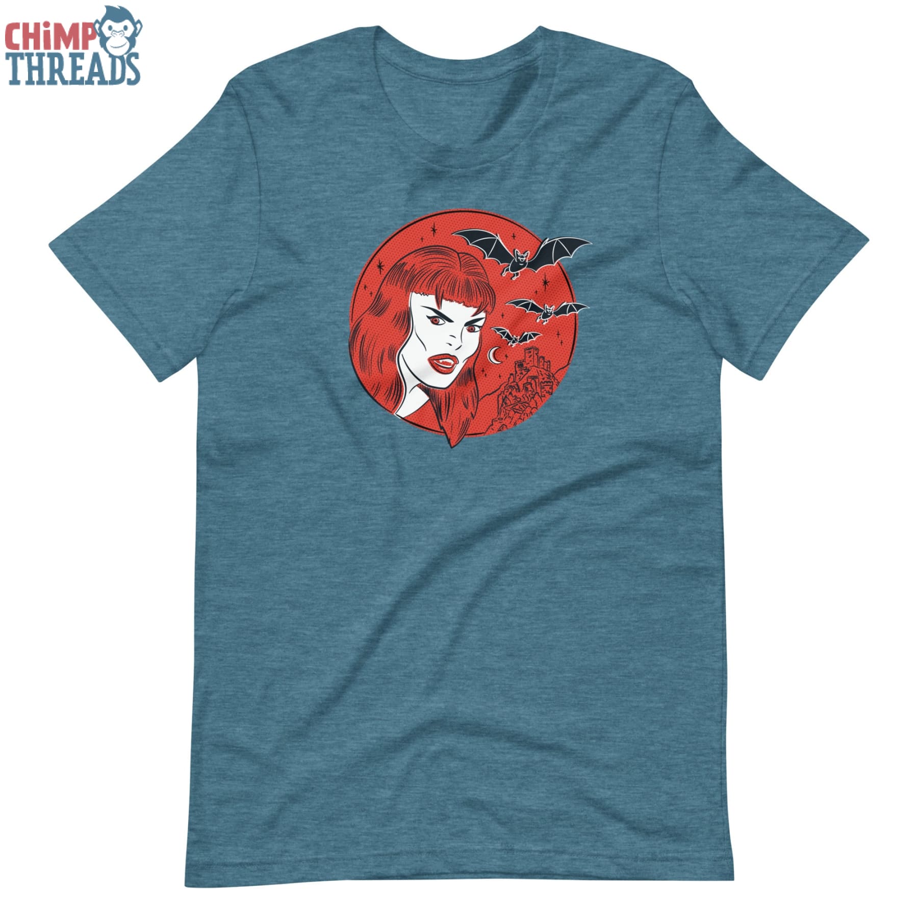 Vintage Vampire - T-Shirt Halloween