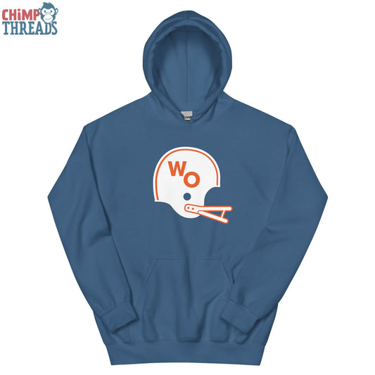 West Orange Vintage Football Helmet Hoodie - hoodie