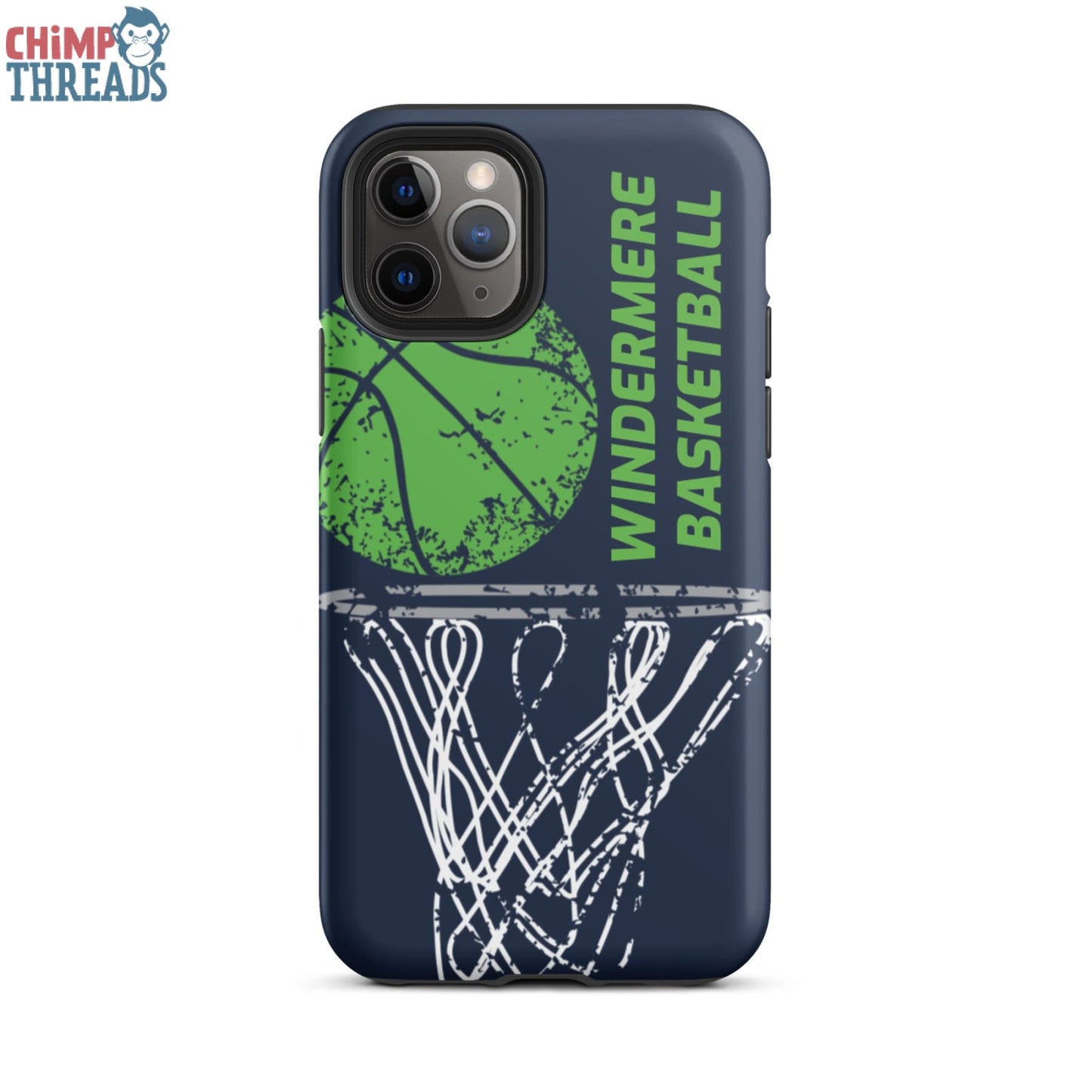 Windermere Basketball Tough iPhone Case - Mobile Phone Cases