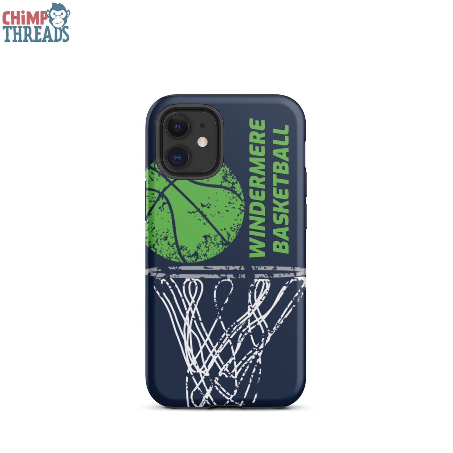 Windermere Basketball Tough iPhone Case - Mobile Phone Cases