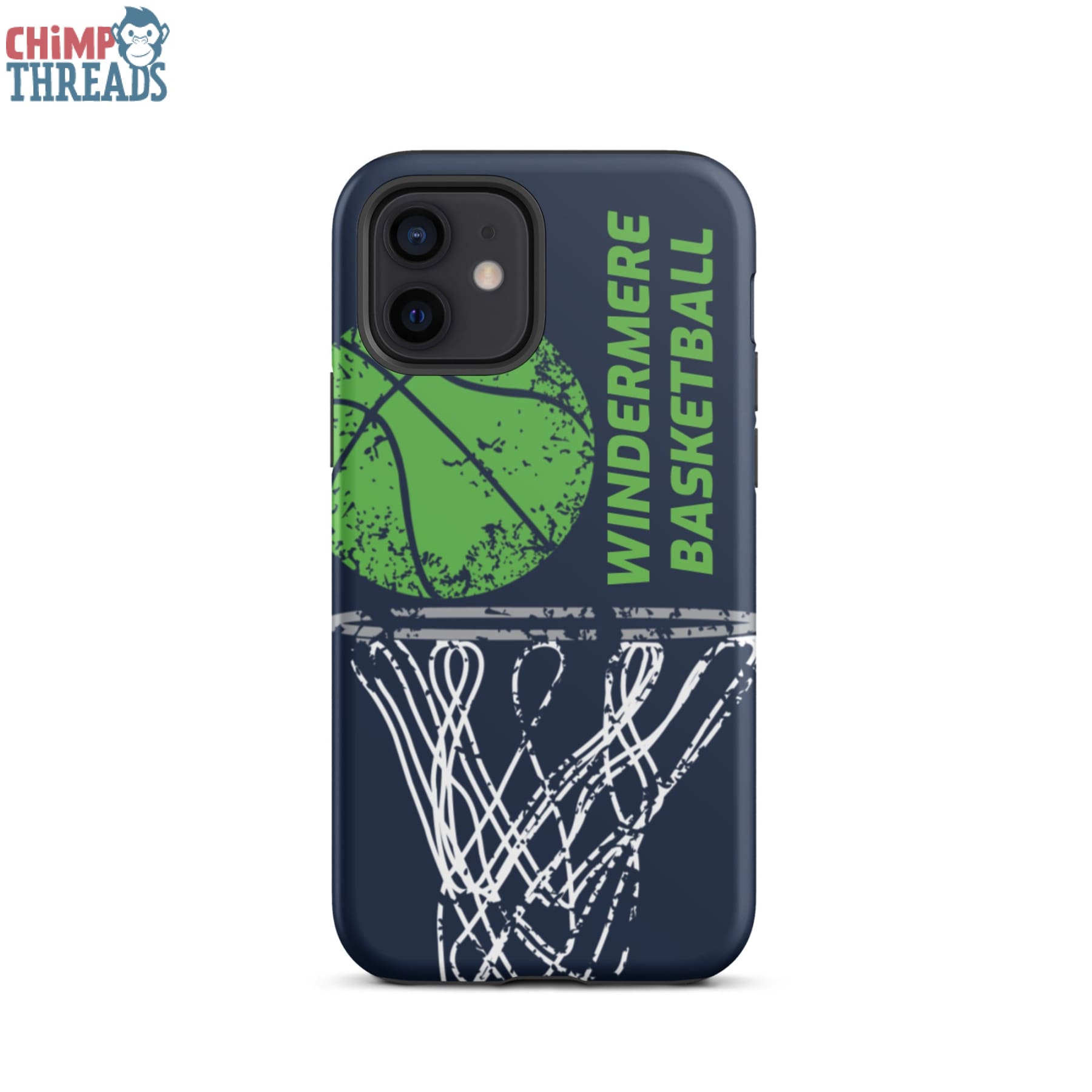 Windermere Basketball Tough iPhone Case - Mobile Phone Cases