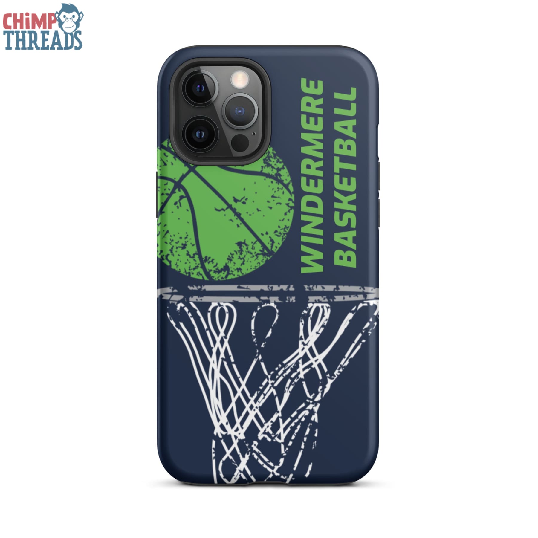 Windermere Basketball Tough iPhone Case - Mobile Phone Cases