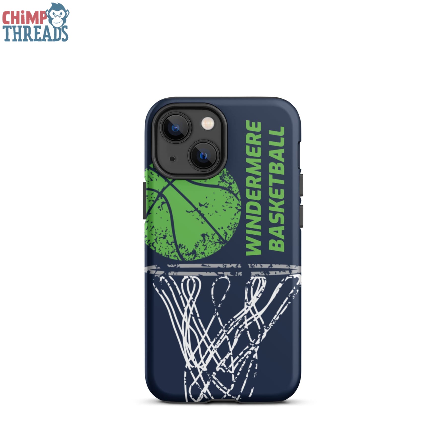 Windermere Basketball Tough iPhone Case - Mobile Phone Cases