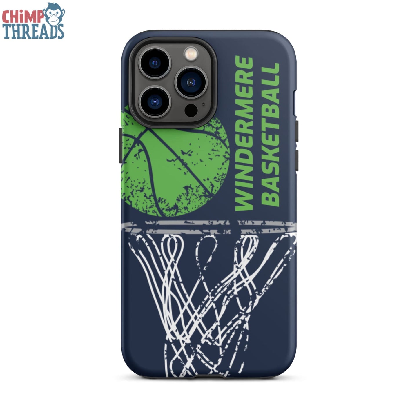 Windermere Basketball Tough iPhone Case - Mobile Phone Cases