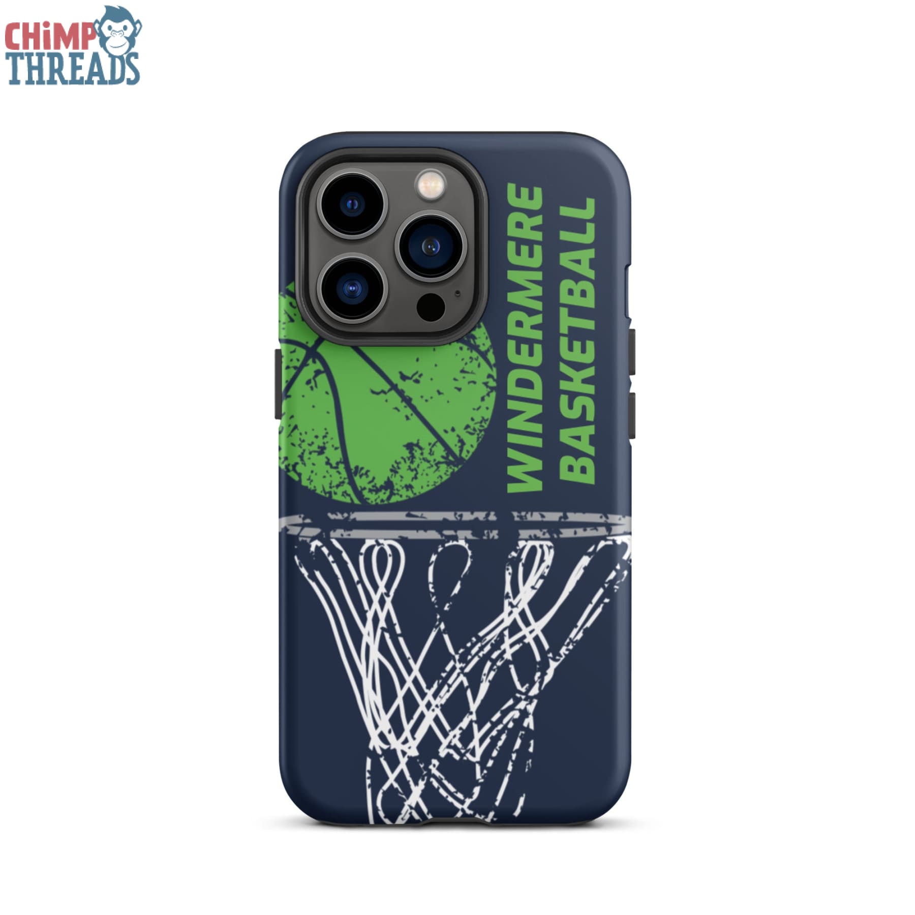 Windermere Basketball Tough iPhone Case - Mobile Phone Cases