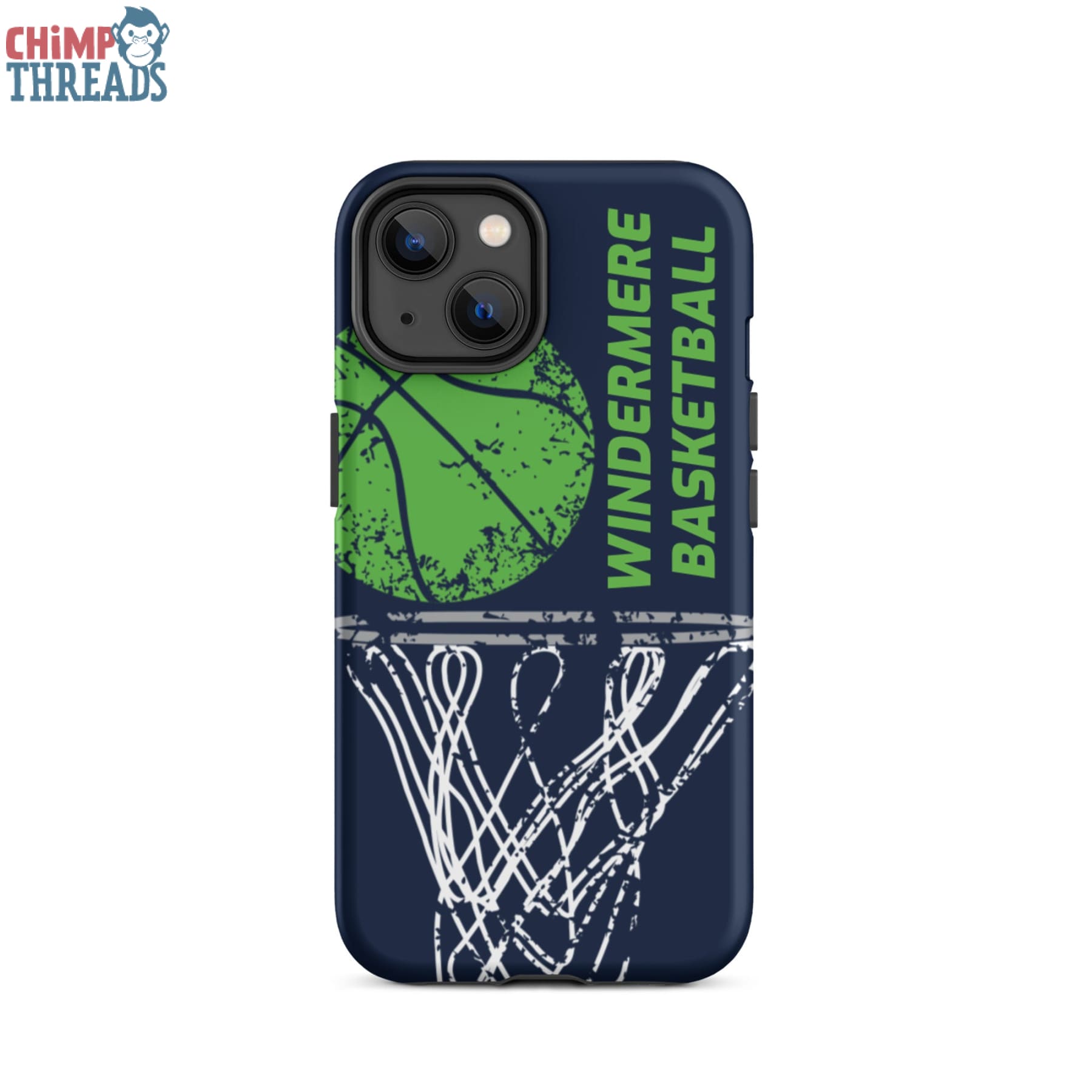 Windermere Basketball Tough iPhone Case - Mobile Phone Cases