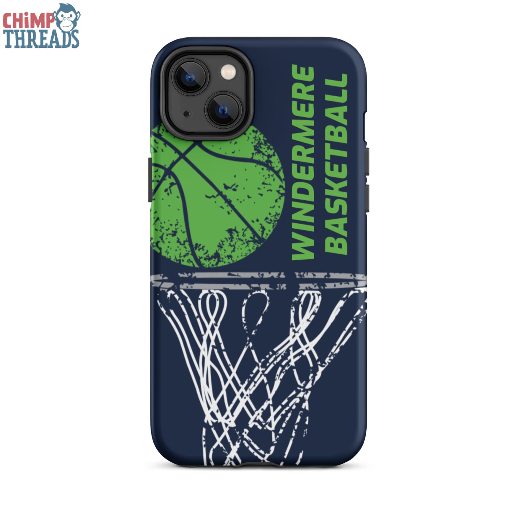 Windermere Basketball Tough iPhone Case - Mobile Phone Cases