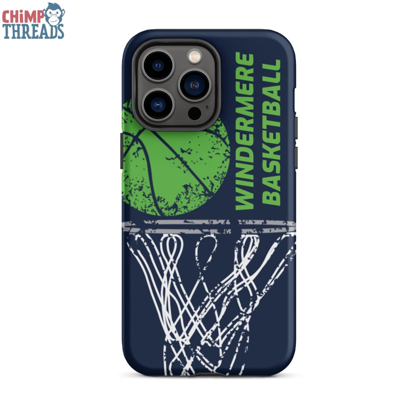 Windermere Basketball Tough iPhone Case - Mobile Phone Cases