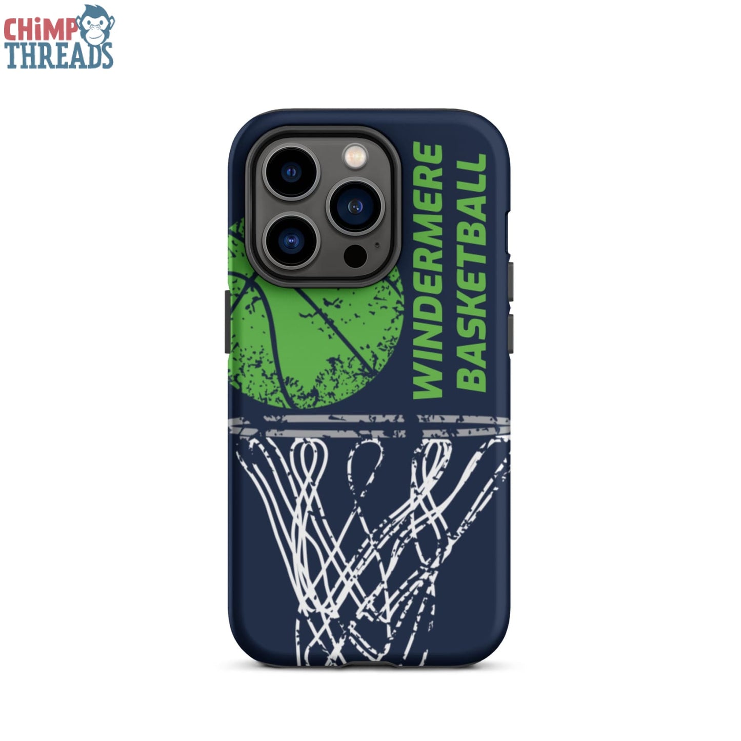 Windermere Basketball Tough iPhone Case - Mobile Phone Cases