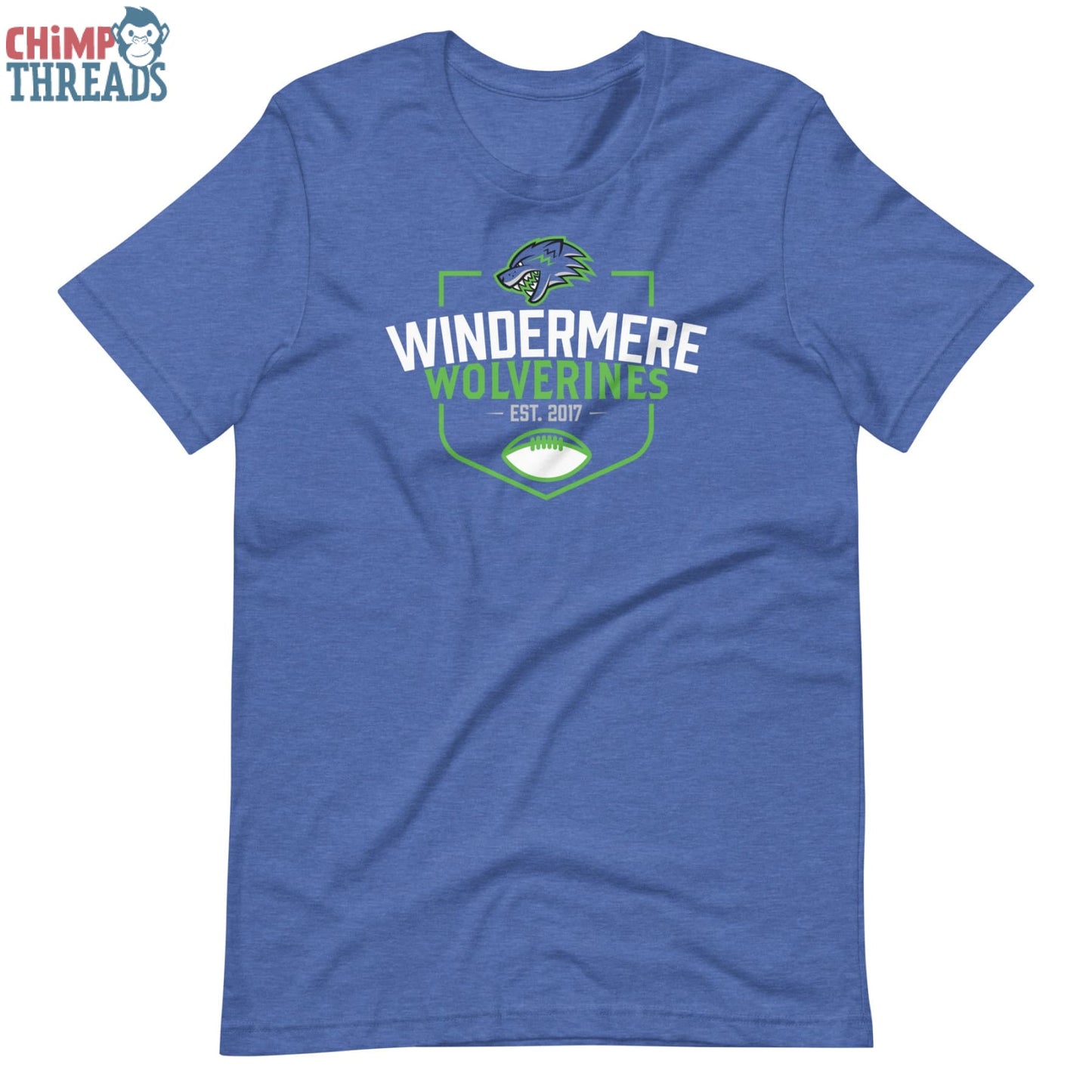 Windermere Wolverine Football Crest - T-Shirt T-shirt ✓ High