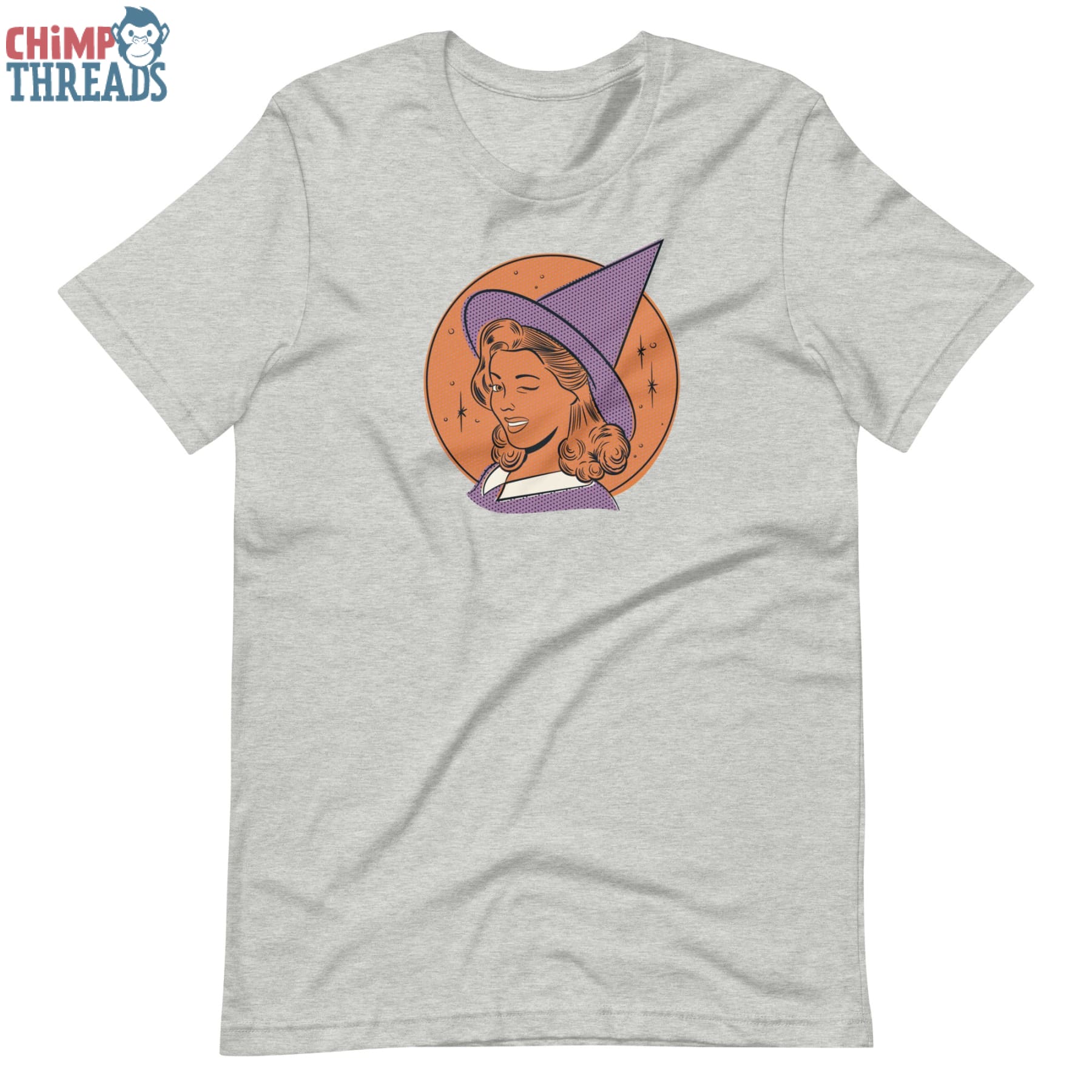 Winking Witch - T-Shirt Halloween