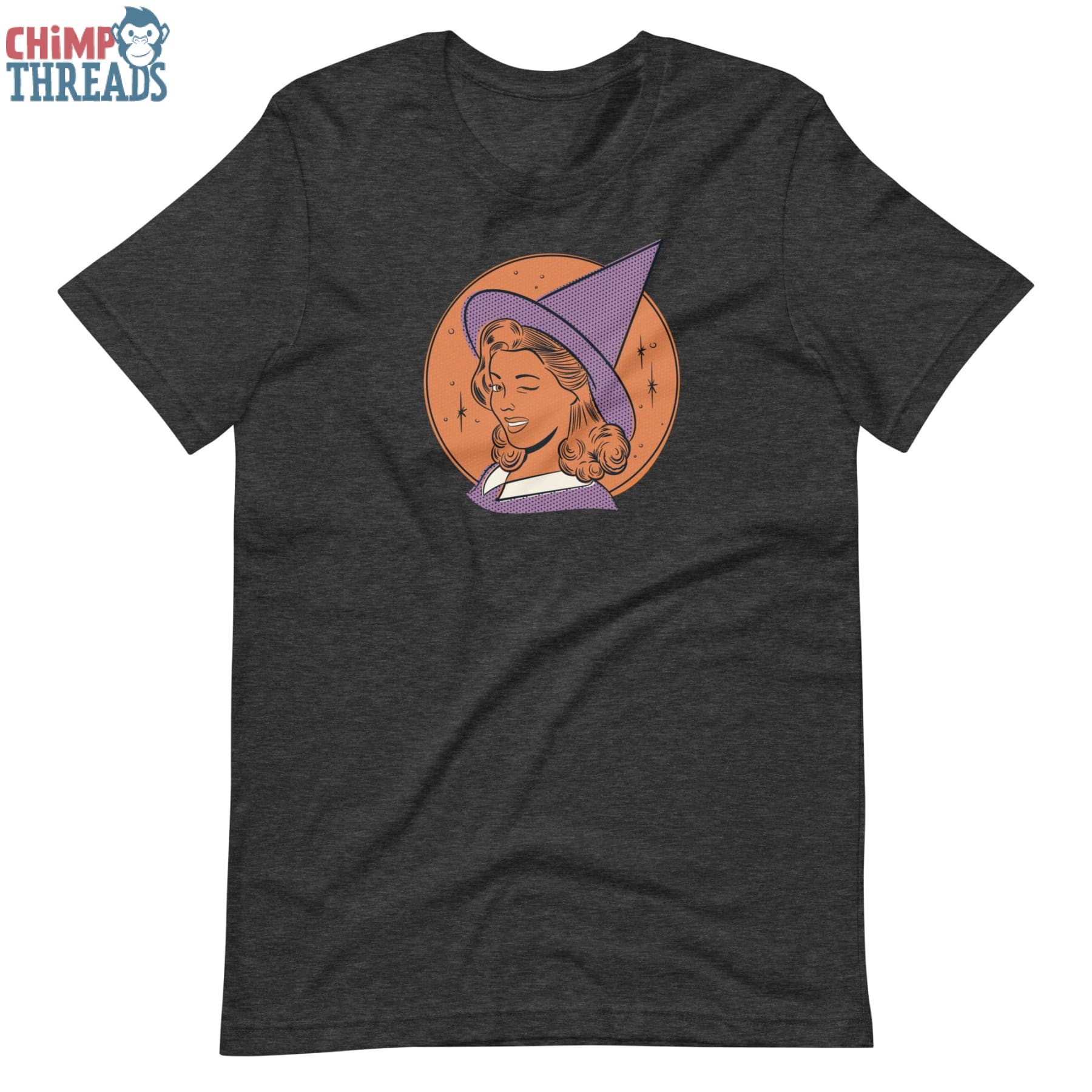 Winking Witch - T-Shirt Halloween
