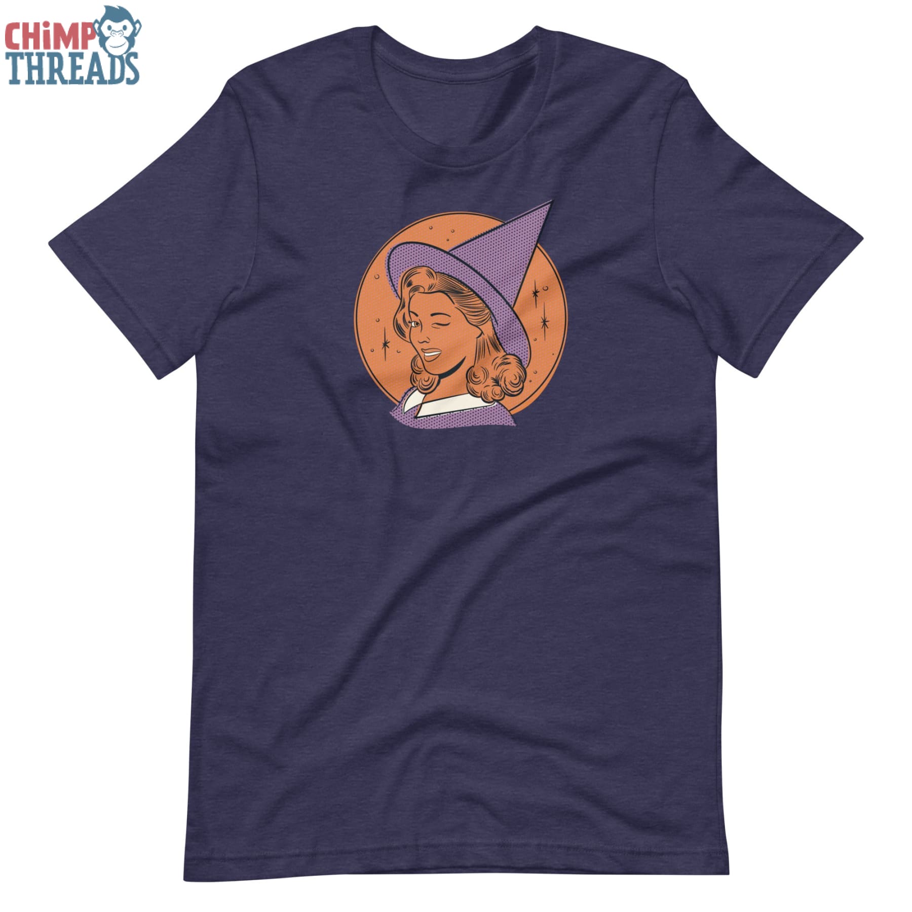 Winking Witch - T-Shirt Halloween