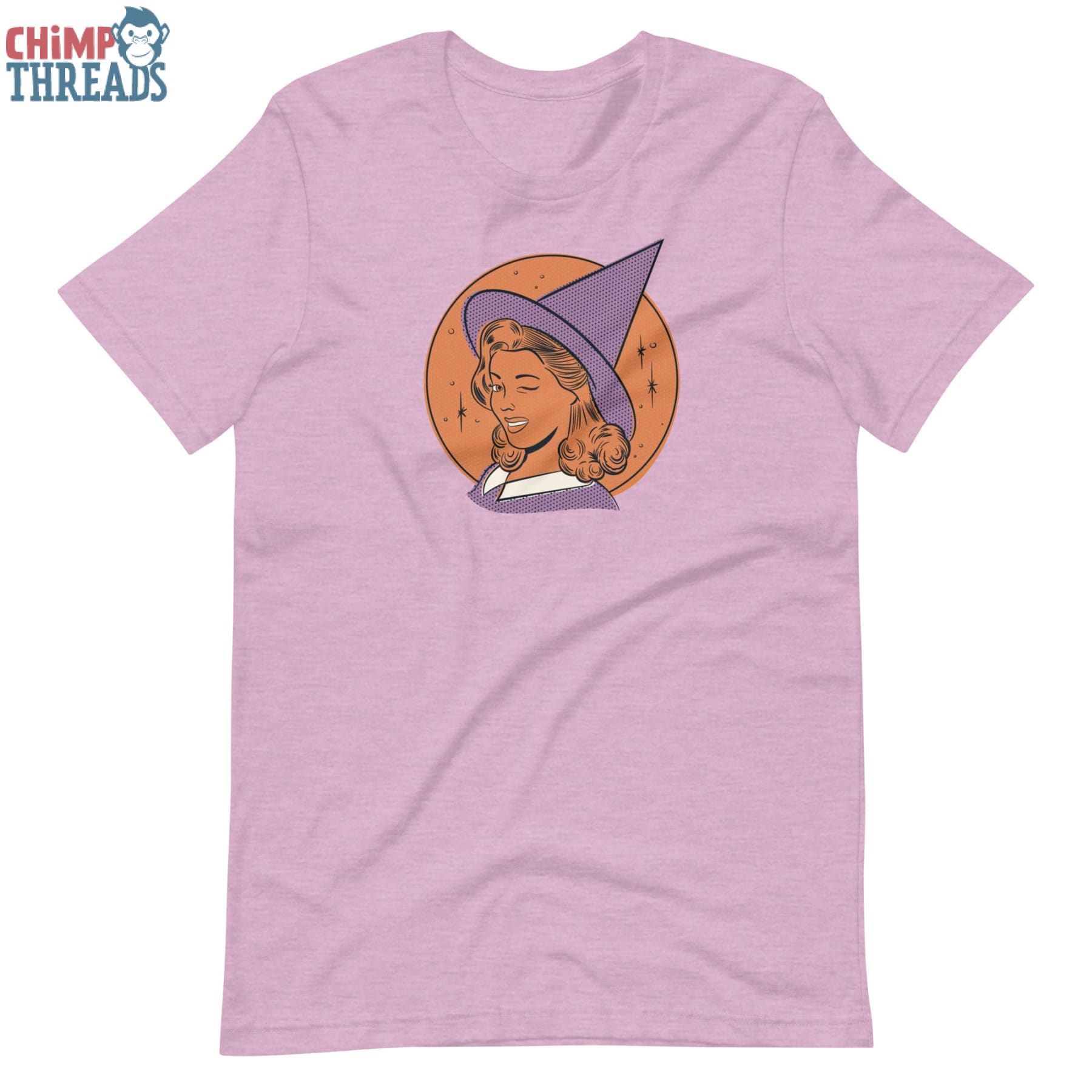 Winking Witch - T-Shirt Halloween