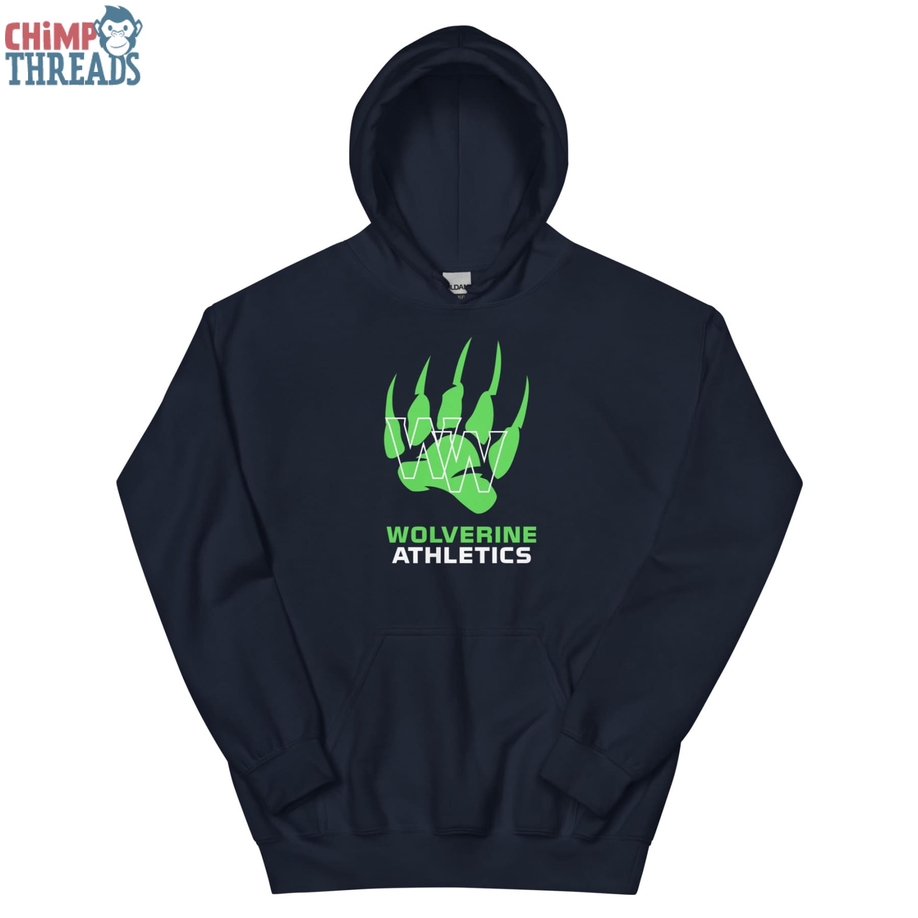 Wolverine Claw Unisex Hoodie - Windermere High School 